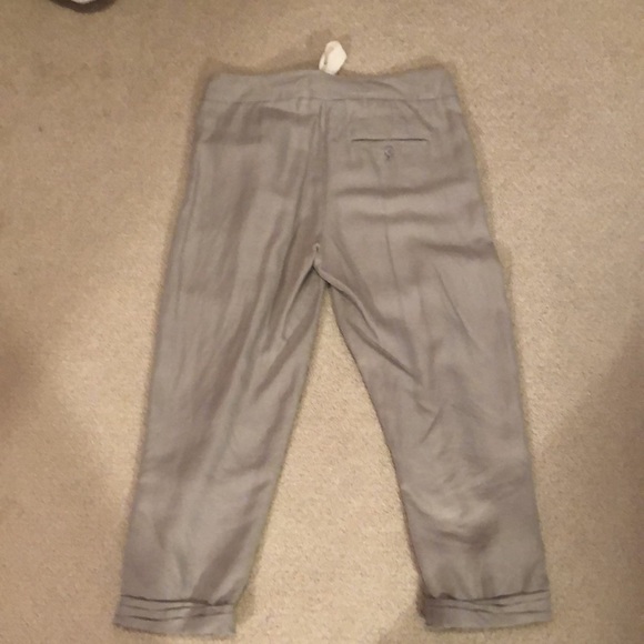 Aritzia Wilfred Grey Cropped Pants - Picture 4 of 4